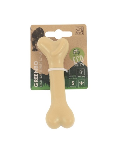 M-pets Greenbo Natural Rubber Bones - S