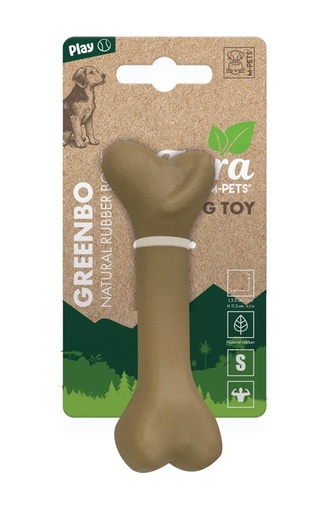 M-pets Greenbo Natural Rubber Bones - S