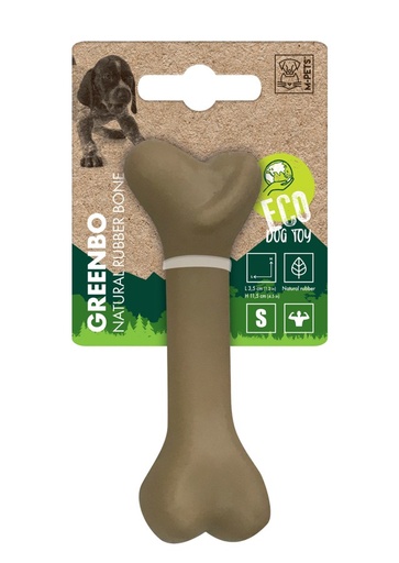 M-pets Greenbo Natural Rubber Bones - S