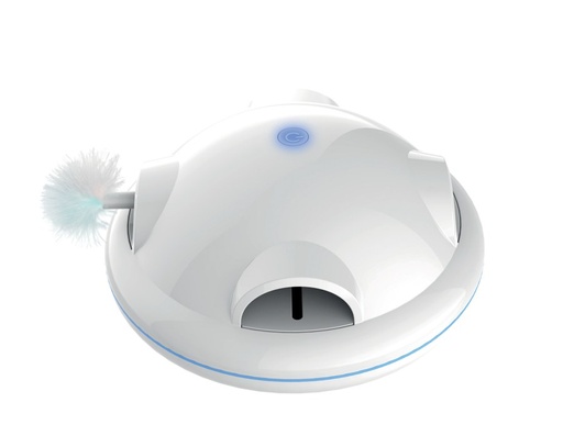 M-pets Alpha Interactive Cat Toy - White