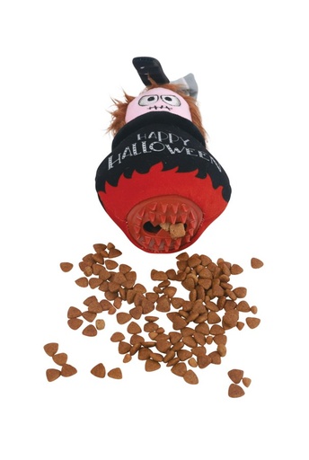 M-Pets Halloween Snack Attack Dog Toy - Cauldron