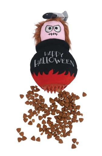 M-Pets Halloween Snack Attack Dog Toy - Cauldron