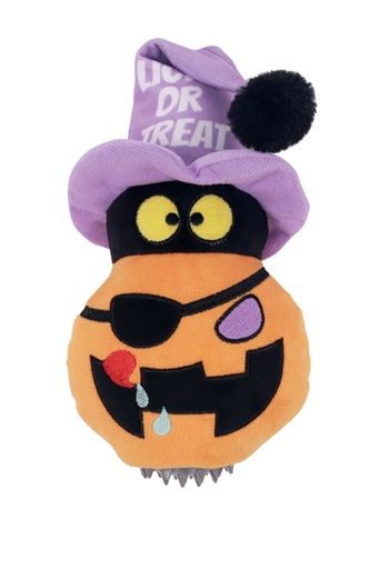 M-Pets Halloween Snack Attack Dog Toy - Pumpkin