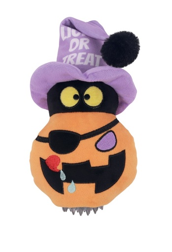 M-Pets Halloween Snack Attack Dog Toy - Pumpkin