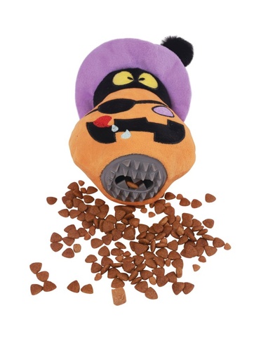 M-Pets Halloween Snack Attack Dog Toy - Pumpkin