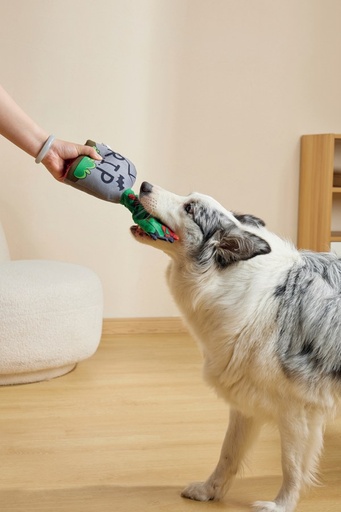M-Pets Halloween Snack Attack Dog Toy - Tomb