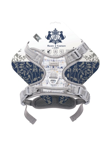 M-pets Haute Couture Dog Harness Blue Charm S