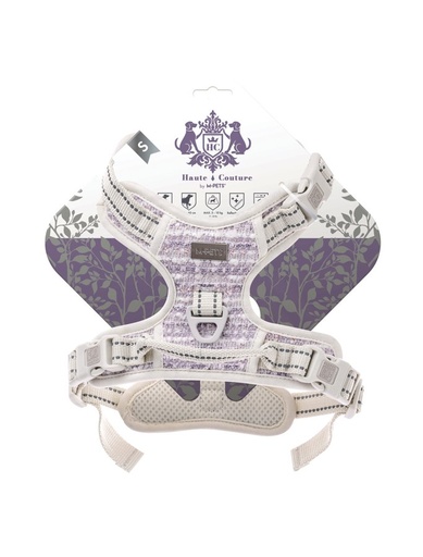 M-pets Haute Couture Dog Harness Purple Charm S