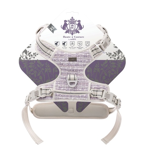 M-pets Haute Couture Dog Harness Purple Charm Xl