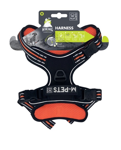 M-pets Hiking Harness - M / Orange