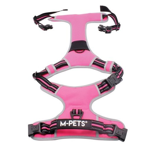 M-pets Hiking Harness Bubblegum Pink L