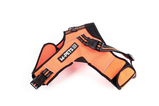 M-pets Hiking Triangle Harness - M / Orange