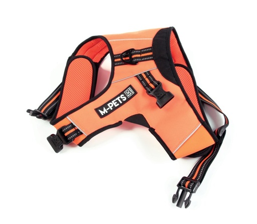 M-pets Hiking Triangle Harness - M / Orange