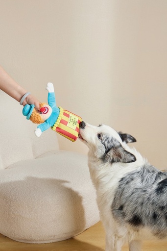M-pets Joyful Snack Attack Dog Toy - Circus