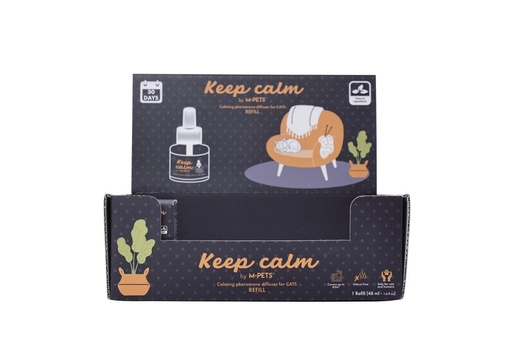 M-pets Keep Calm - Calming Pheromone Diffuser For Cats Refill 48ml