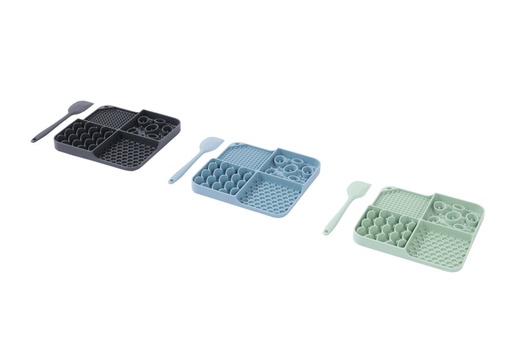 M-pets Leccamat+ Scoop Set Black M