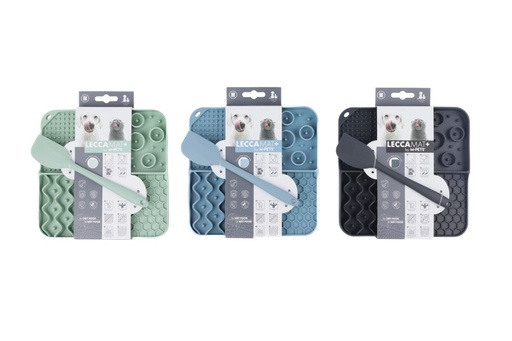 M-pets Leccamat+ Scoop Set Black M