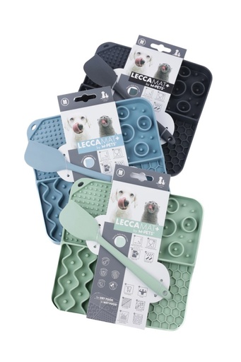 M-pets Leccamat+ Scoop Set Black M