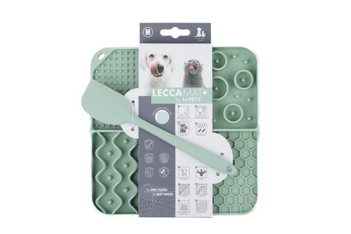 M-pets Leccamat+ Scoop Set Green M