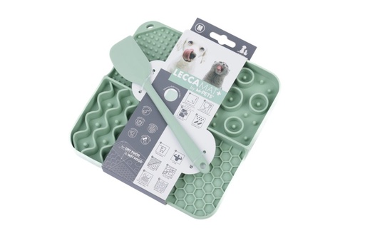 M-pets Leccamat+ Scoop Set Green M