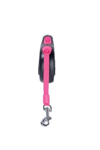 M-pets Liberty Dog Retractable Leash M / Pink