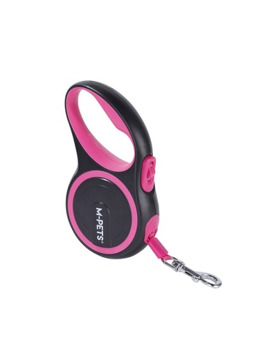 M-pets Liberty Dog Retractable Leash M / Pink