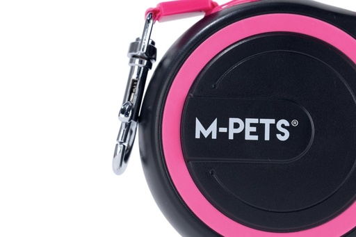M-pets Liberty Dog Retractable Leash S / Pink