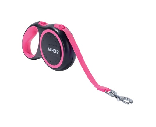 M-pets Liberty Dog Retractable Leash S / Pink