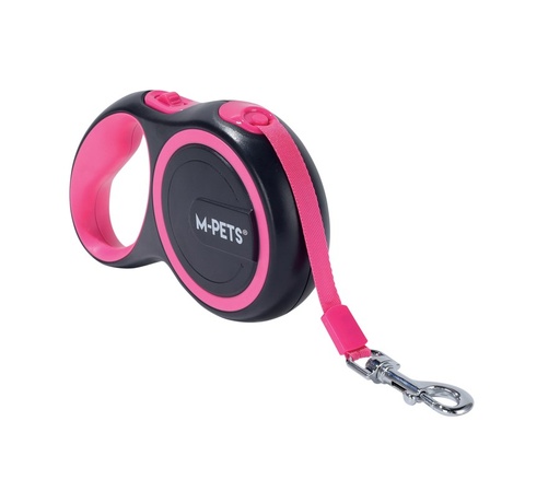 M-pets Liberty Dog Retractable Leash S / Pink