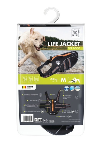 M-pets Life Jacket For Dogs - M (45cm)