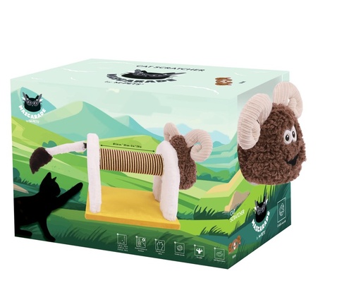 M-pets Mascarade Cat Scratcher Ram 49 X 18.5 X 25cm
