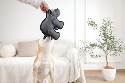 M-pets Mega Dog Toy Hippopotamus