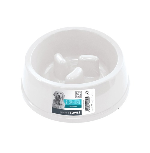 M-pets Melamine Bowl - High-back Slow-down 1400ml