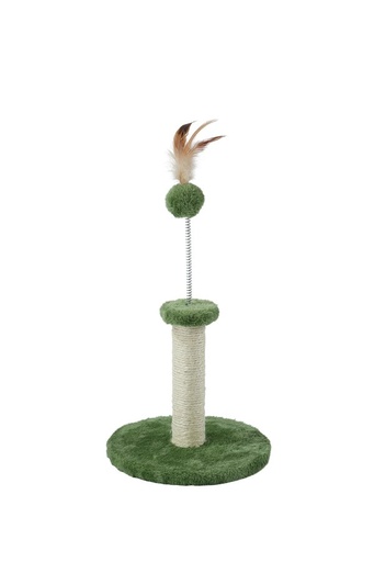 M-pets My First Cat Tree Feather Green