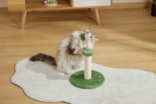 M-pets My First Cat Tree Feather Green