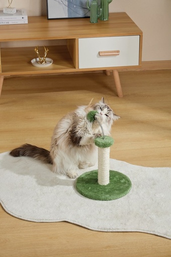 M-pets My First Cat Tree Feather Green