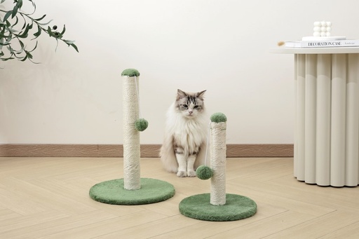 M-pets My First Cat Tree Pompom Green