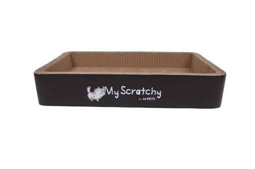 M-pets My Scratchy Cat Scratcher Brooklyn Black