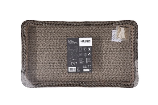 M-pets My Scratchy Cat Scratcher Brooklyn Black