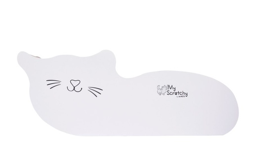 M-pets My Scratchy Cat Scratcher Jackson White