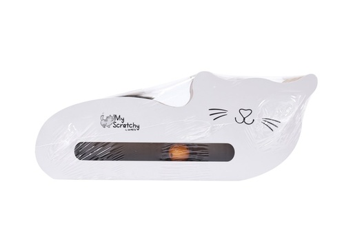 M-pets My Scratchy Cat Scratcher Jackson White