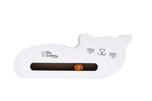 M-pets My Scratchy Cat Scratcher Jackson White