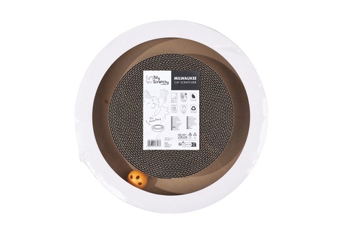 M-pets My Scratchy Cat Scratcher Milwaukee White