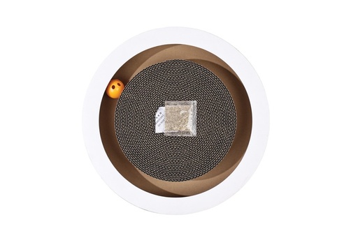 M-pets My Scratchy Cat Scratcher Milwaukee White