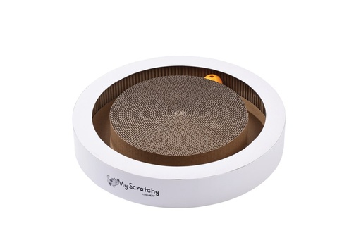 M-pets My Scratchy Cat Scratcher Milwaukee White