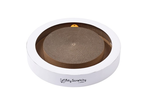 M-pets My Scratchy Cat Scratcher Milwaukee White