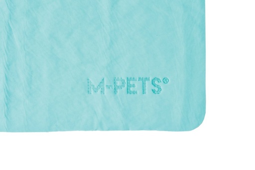 M-pets Bathtime Quick-dry Towel For Cats And Dogs Green Bubble