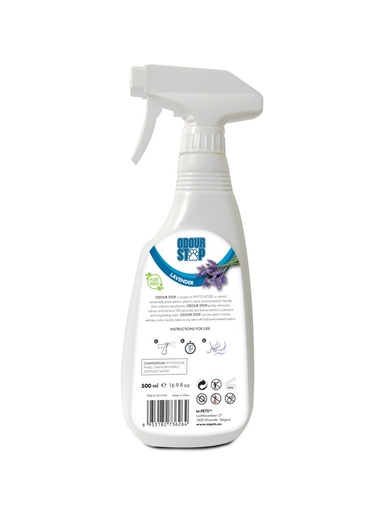 M-pets Odour Stop Deodorant Spray - Lavender 500ml