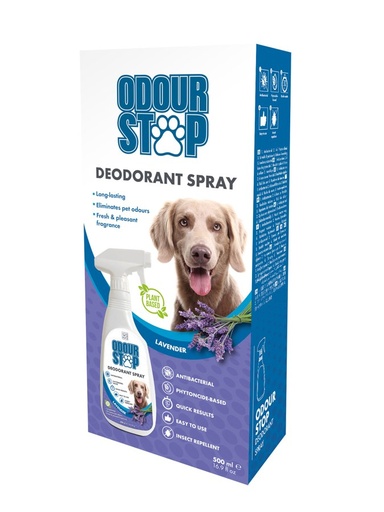 M-pets Odour Stop Deodorant Spray - Lavender 500ml