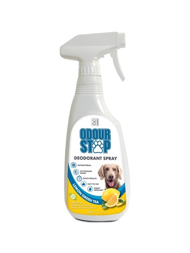 M-pets Odour Stop Deodorant Spray - Lemon Green Tea 500ml
